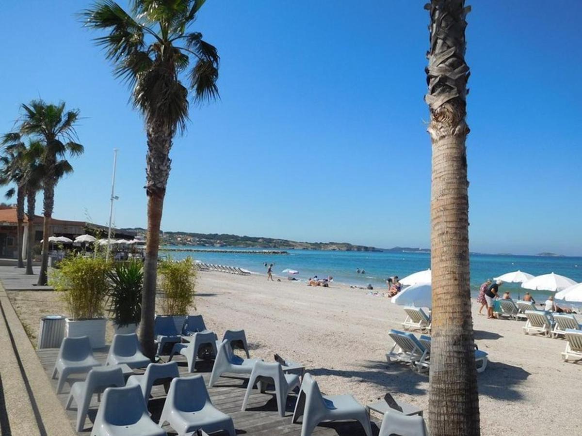 T3 Climatise Avec Jardin, Parking Prive, A 400M De La Plage Et Commerces - Fr-1-316-230 Six-Fours-les-Plages Bagian luar foto